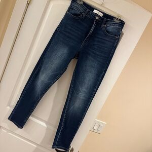 Calvin Klein Women's High Rise Indigo Jeans